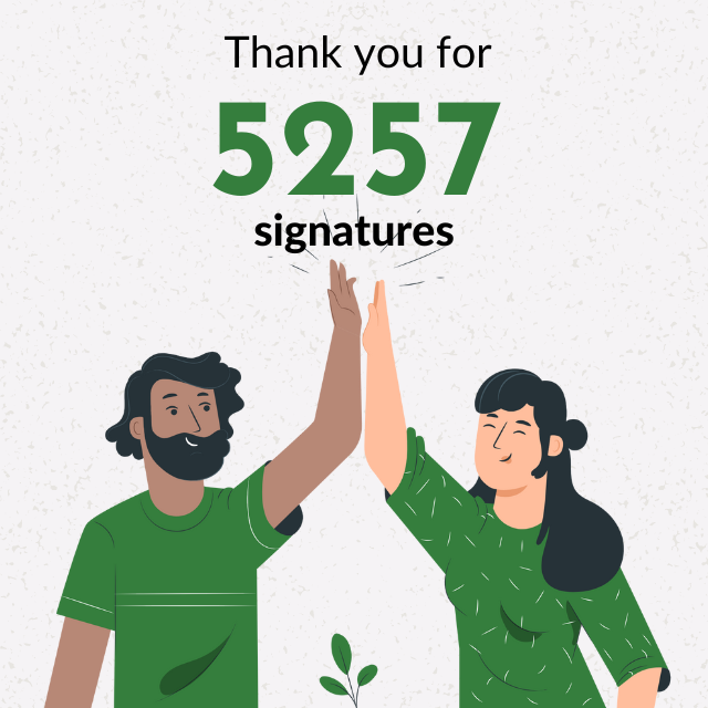 Illustration of people doing a high five