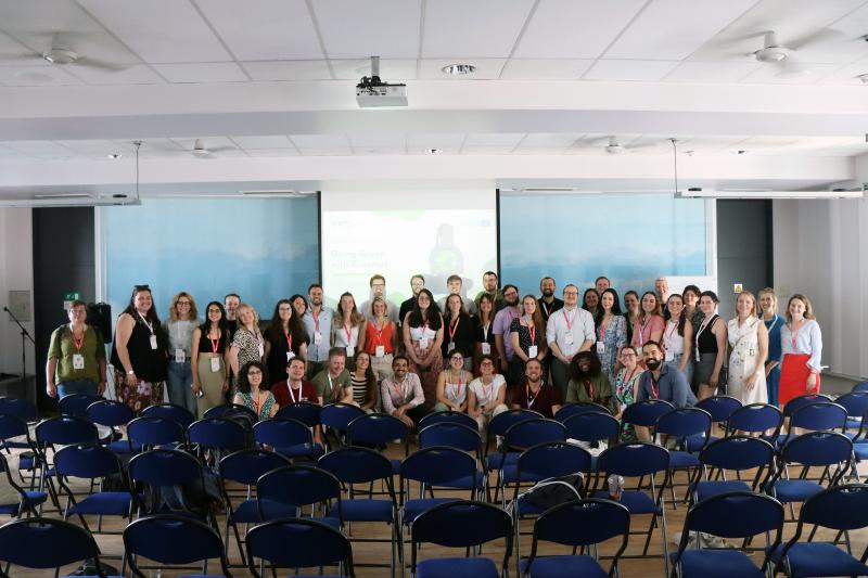 Picture of the people attending the conference