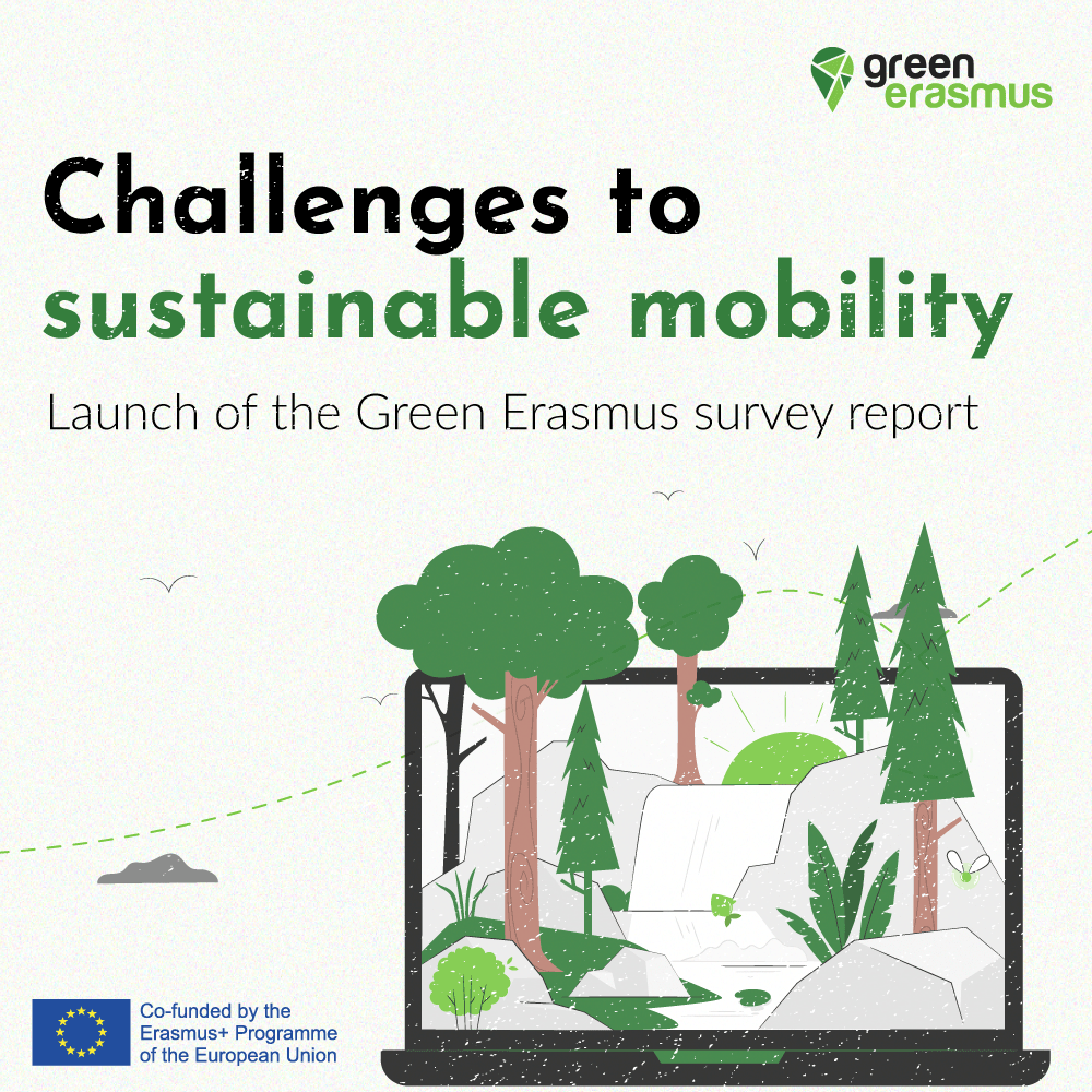 The challenge of sustainable mobility: the launch of the Green Erasmus survey report